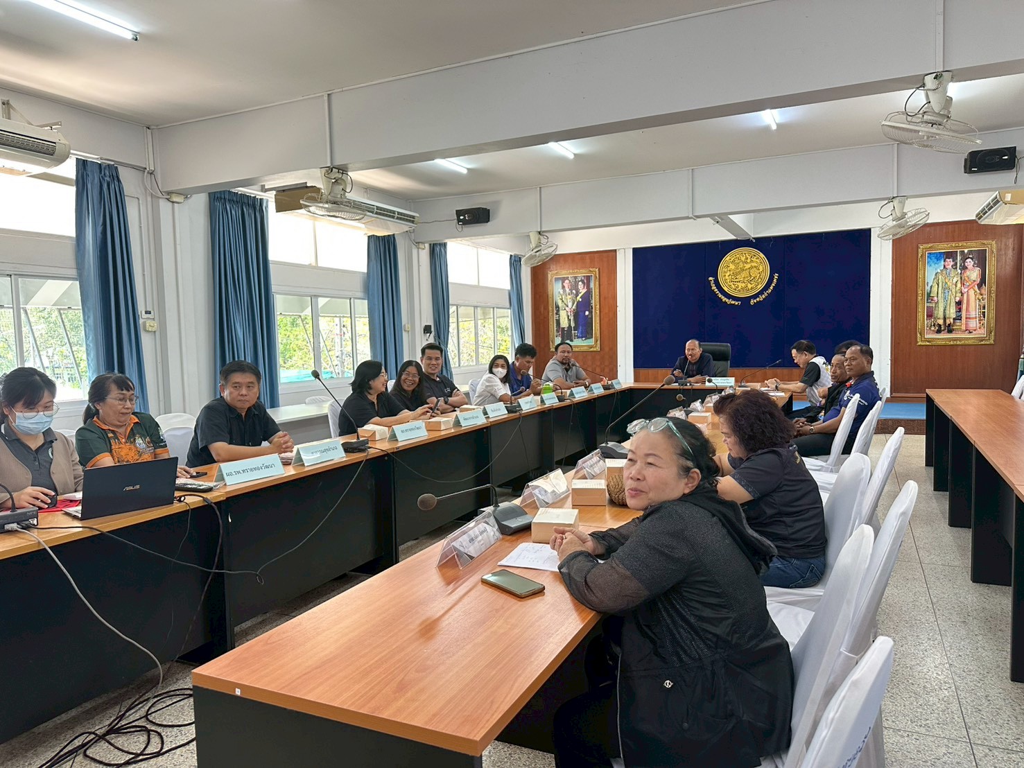 พช.ทรายทองวัฒนา ร่วมประชุมขับเคลื่อนการพัฒนาคุณภาพชีวิตระดับอำเภอ (พชอ.)
